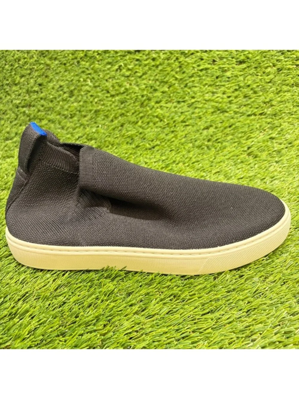 Rothy's The Chelsea Womens Size 9 Black Classic Outdoor Slip On Ankle Boots